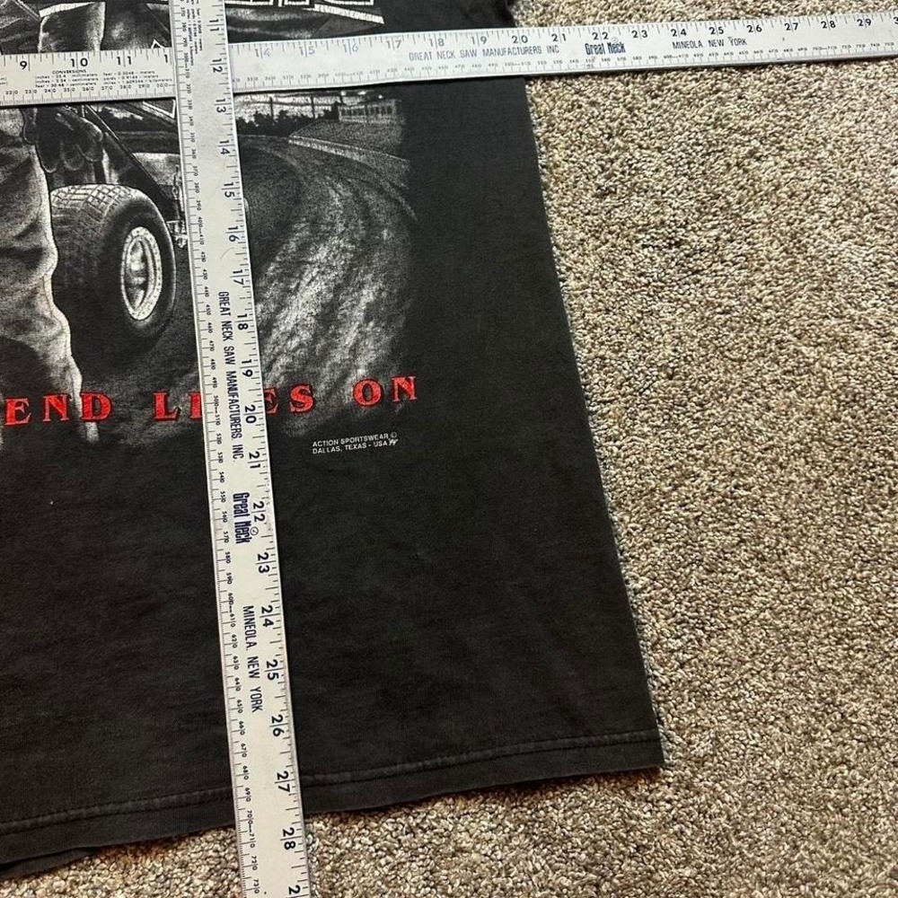 Vintage 90s sprint car racing punk grunge tshirt size medium - Picture 4 of 4